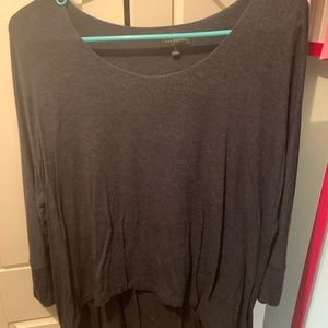 Navy, double layered lounge top from the Limited